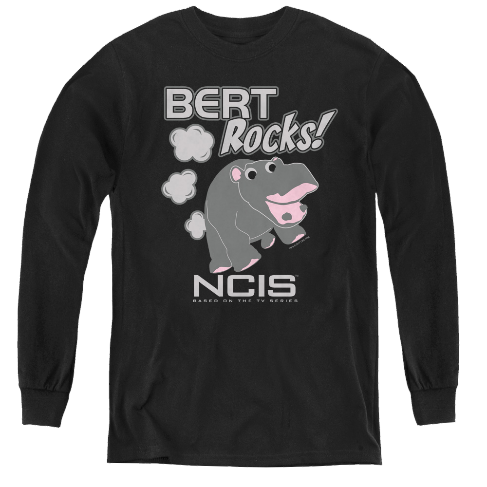 Ncis Bert Rocks - Youth Long Sleeve T-Shirt Youth Long Sleeve T-Shirt NCIS   
