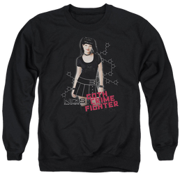 NCIS Goth Crime Fighter - Men's Crewneck Sweatshirt Men's Crewneck Sweatshirt NCIS   