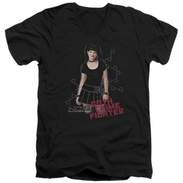 NCIS Goth Crime Fighter - Men's V-Neck T-Shirt Men's V-Neck T-Shirt NCIS   