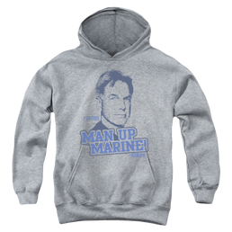 NCIS Man Up - Youth Hoodie Youth Hoodie (Ages 8-12) NCIS   