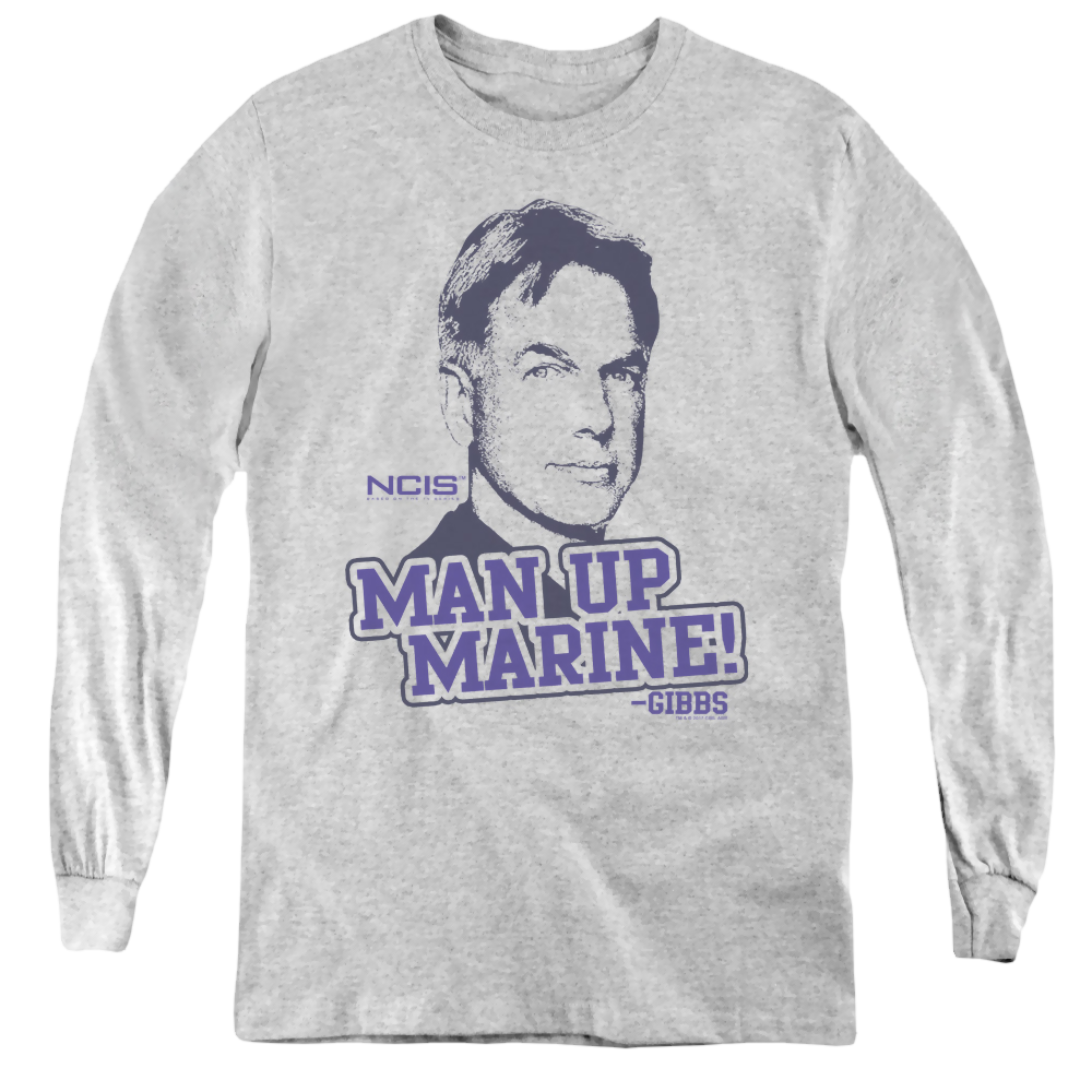 Ncis Man Up - Youth Long Sleeve T-Shirt Youth Long Sleeve T-Shirt NCIS   