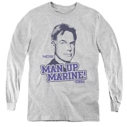 Ncis Man Up - Youth Long Sleeve T-Shirt Youth Long Sleeve T-Shirt NCIS   