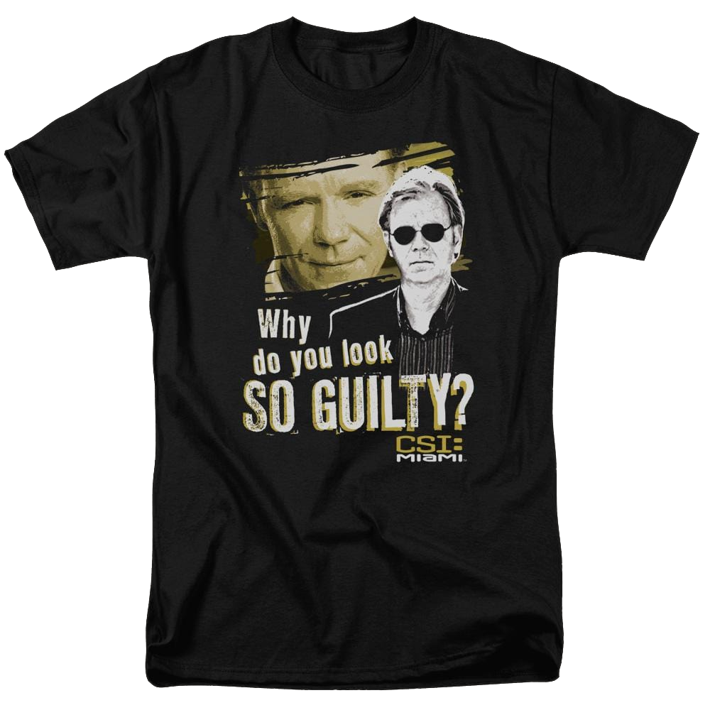 CSI: Miami So Guilty - Men's Regular Fit T-Shirt Men's Regular Fit T-Shirt CSI   