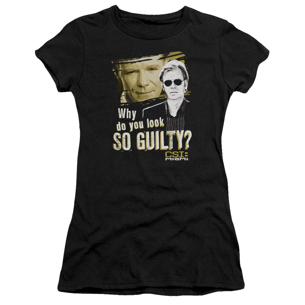 CSI: Miami So Guilty - Juniors T-Shirt Juniors T-Shirt CSI   