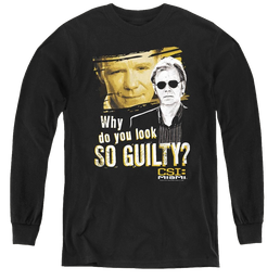 Csi Miami So Guilty - Youth Long Sleeve T-Shirt Youth Long Sleeve T-Shirt CSI   