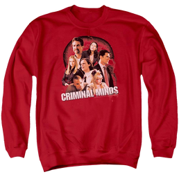 Criminal Minds Brain Trust - Men's Crewneck Sweatshirt Men's Crewneck Sweatshirt Criminal Minds   