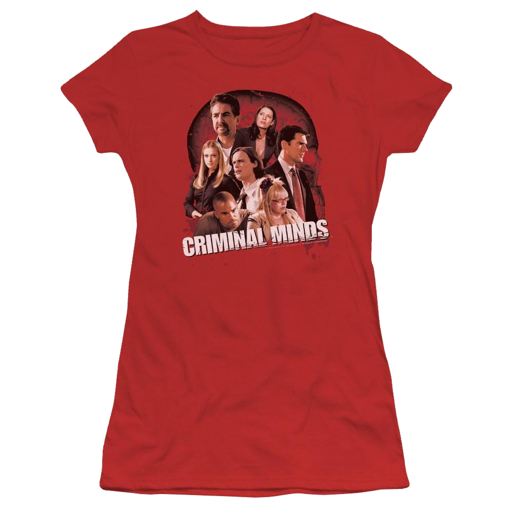 Criminal Minds Brain Trust - Juniors T-Shirt Juniors T-Shirt Criminal Minds   