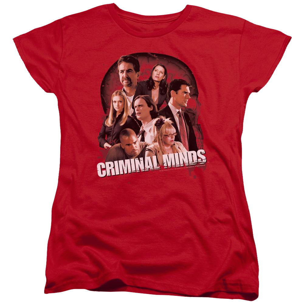 Criminal Minds Brain Trust - Women's T-Shirt Women's T-Shirt Criminal Minds   