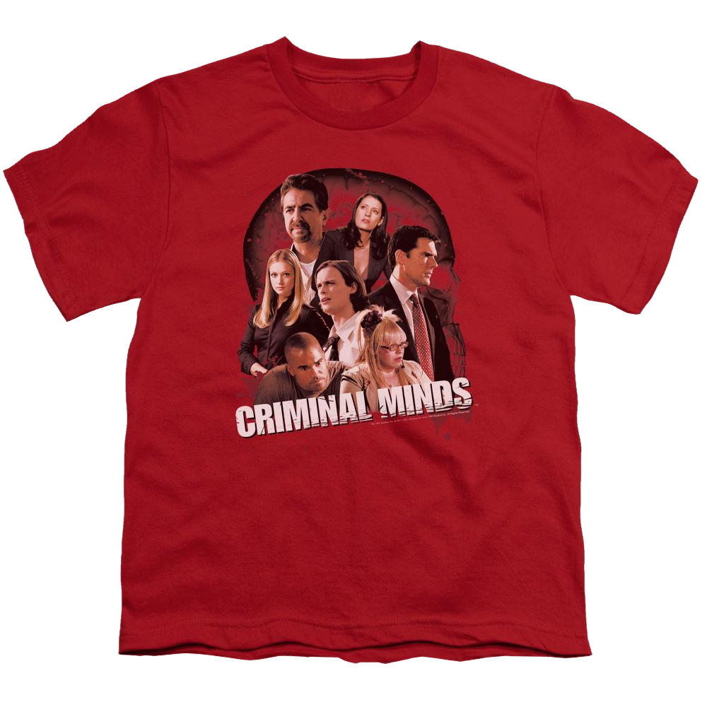 Criminal Minds Brain Trust - Youth T-Shirt (Ages 8-12) Youth T-Shirt (Ages 8-12) Criminal Minds   