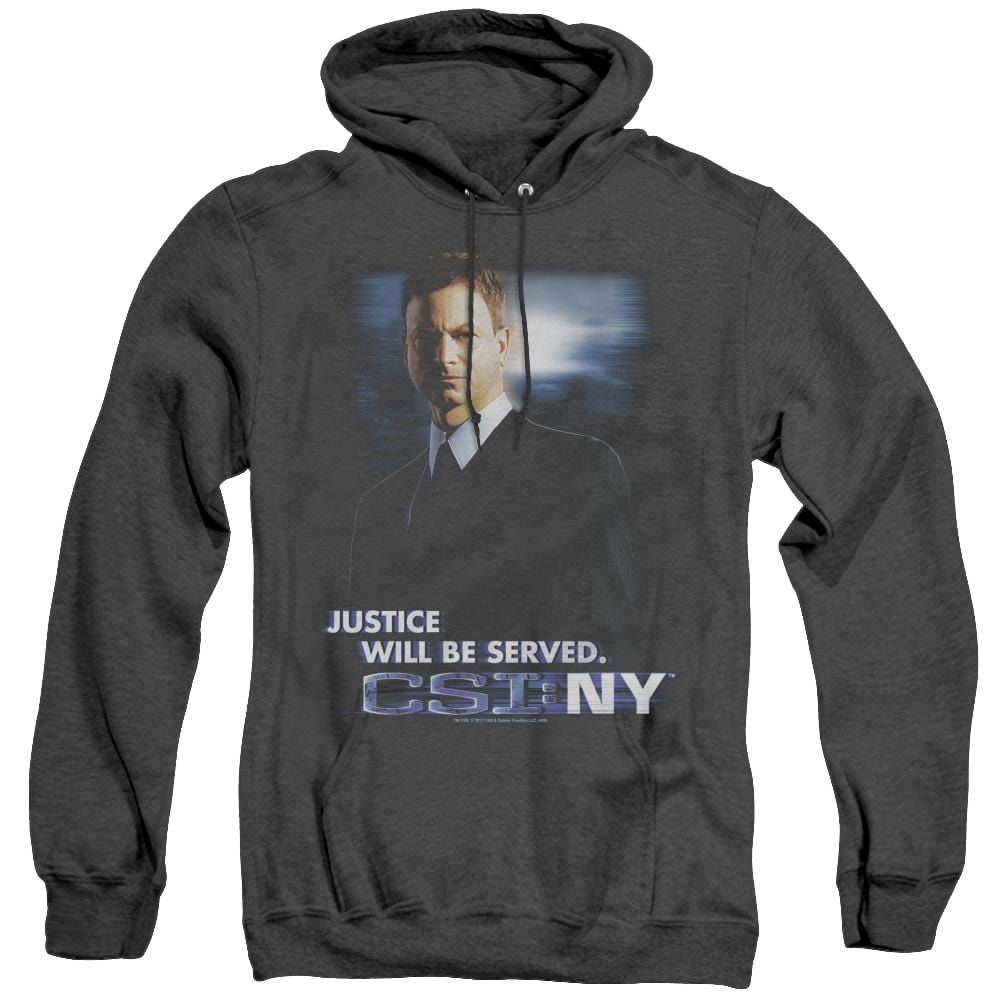 Csi New York Justice Served - Heather Pullover Hoodie Heather Pullover Hoodie CSI   