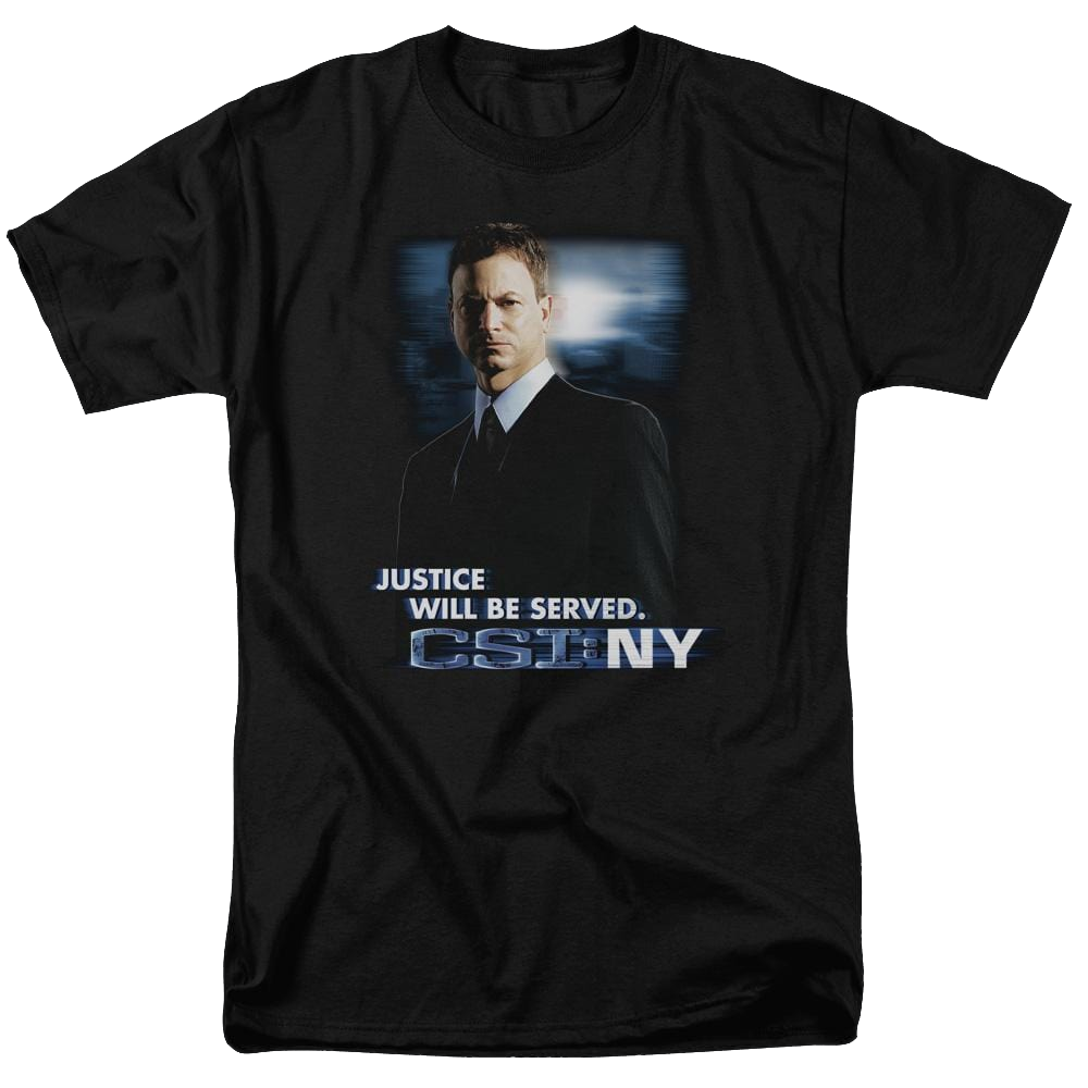 CSI: NY Justice Served - Men's Regular Fit T-Shirt Men's Regular Fit T-Shirt CSI   