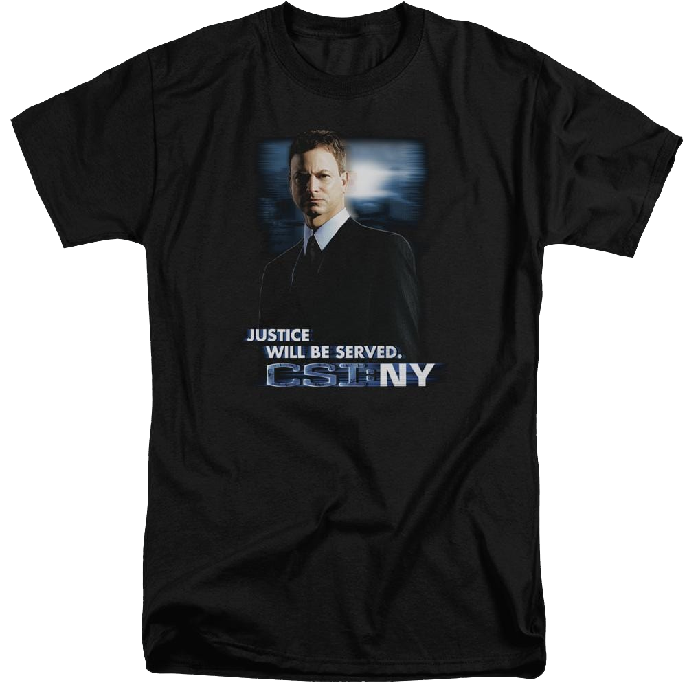 CSI: NY Justice Served - Men's Tall Fit T-Shirt Men's Tall Fit T-Shirt CSI   