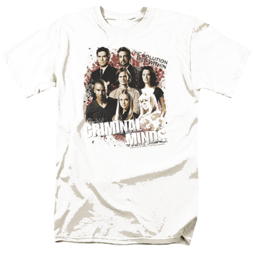 Sand men's regular fit t-shirt with Criminal Minds Solution Lies Within graphic