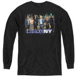 CSI New York Cast - Youth Long Sleeve T-Shirt Youth Long Sleeve T-Shirt CSI   