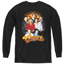 Cheers Group Shot - Youth Long Sleeve T-Shirt Youth Long Sleeve T-Shirt Cheers   