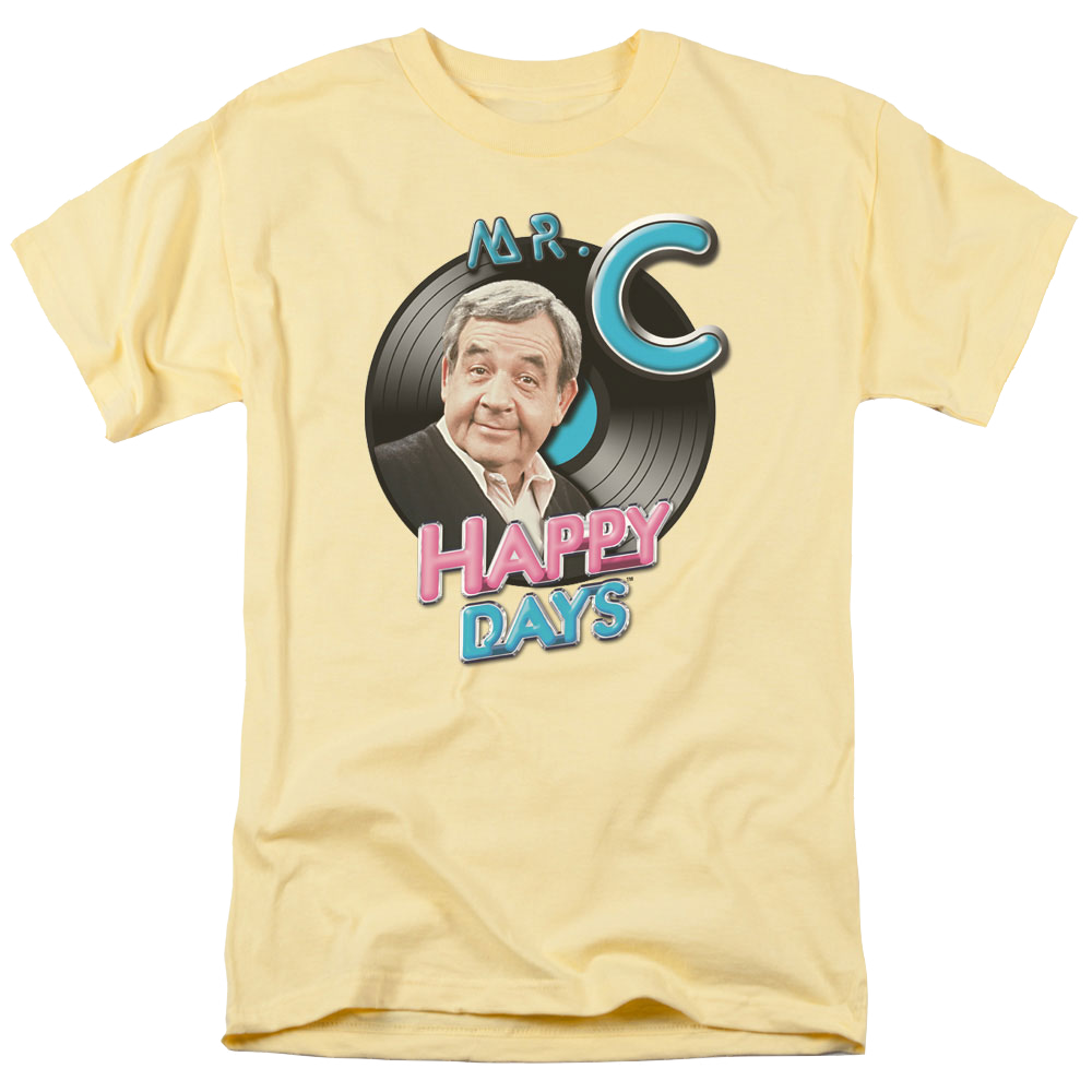 Happy Days Mr. C Men's Regular Fit T-Shirt Men's Regular Fit T-Shirt Happy Days   