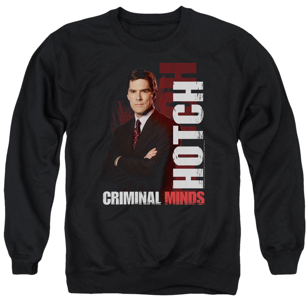 Criminal Minds Hotch - Men's Crewneck Sweatshirt Men's Crewneck Sweatshirt Criminal Minds   