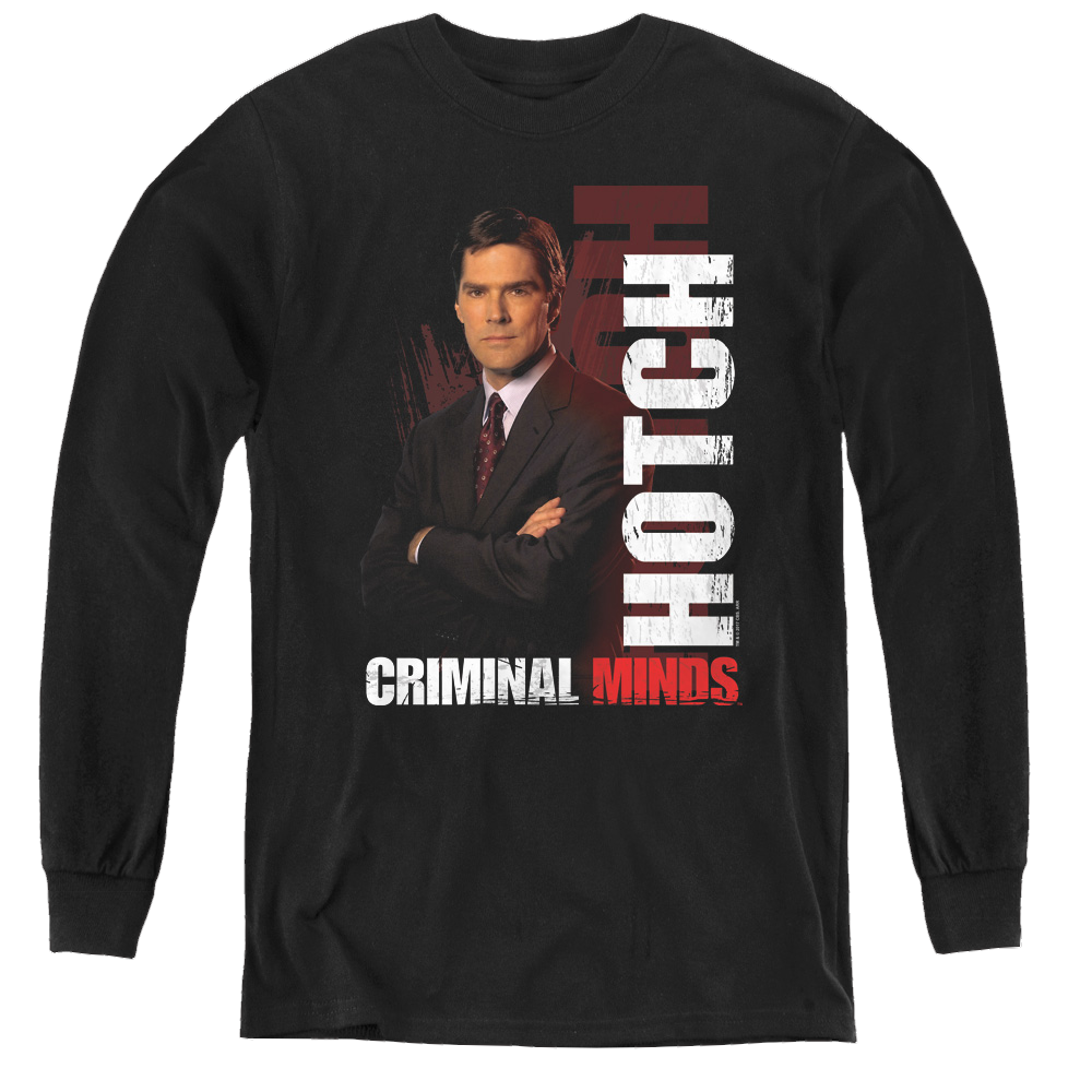 Criminal Minds Hotch - Youth Long Sleeve T-Shirt Youth Long Sleeve T-Shirt Criminal Minds   