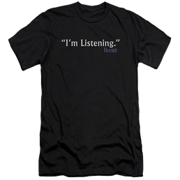 Frasier Im Listening - Men's Premium Slim Fit T-Shirt Men's Premium Slim Fit T-Shirt Frasier   