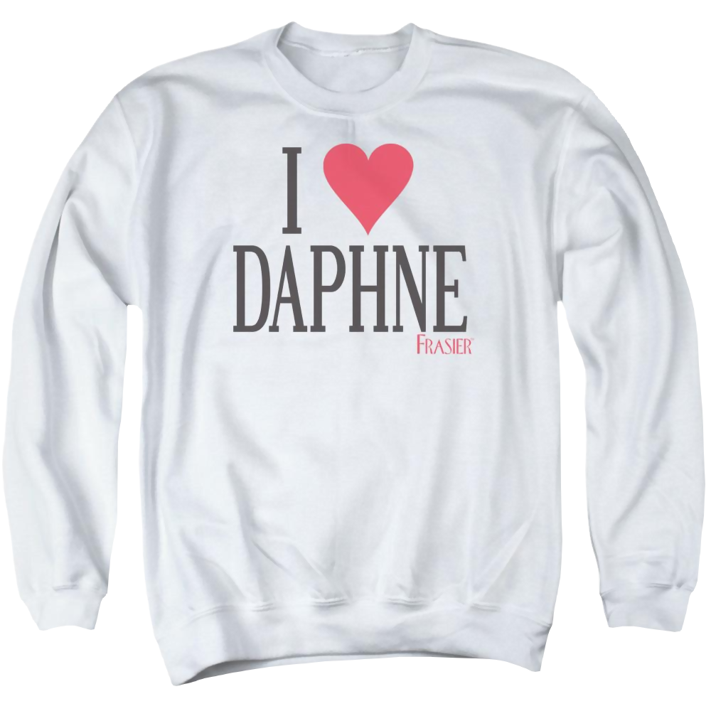 Frasier I Heart Daphne - Men's Crewneck Sweatshirt Men's Crewneck Sweatshirt Frasier   