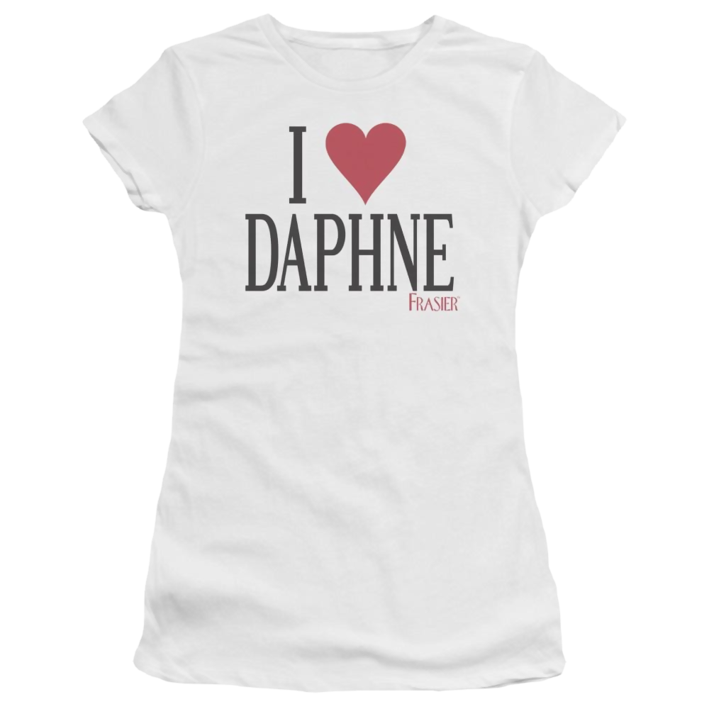 Frasier I Heart Daphne - Juniors T-Shirt Juniors T-Shirt Frasier   