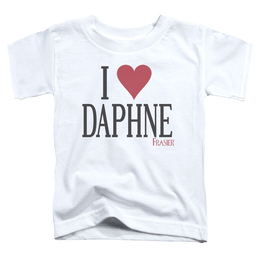 Frasier I Heart Daphne - Toddler T-Shirt Toddler T-Shirt Frasier   