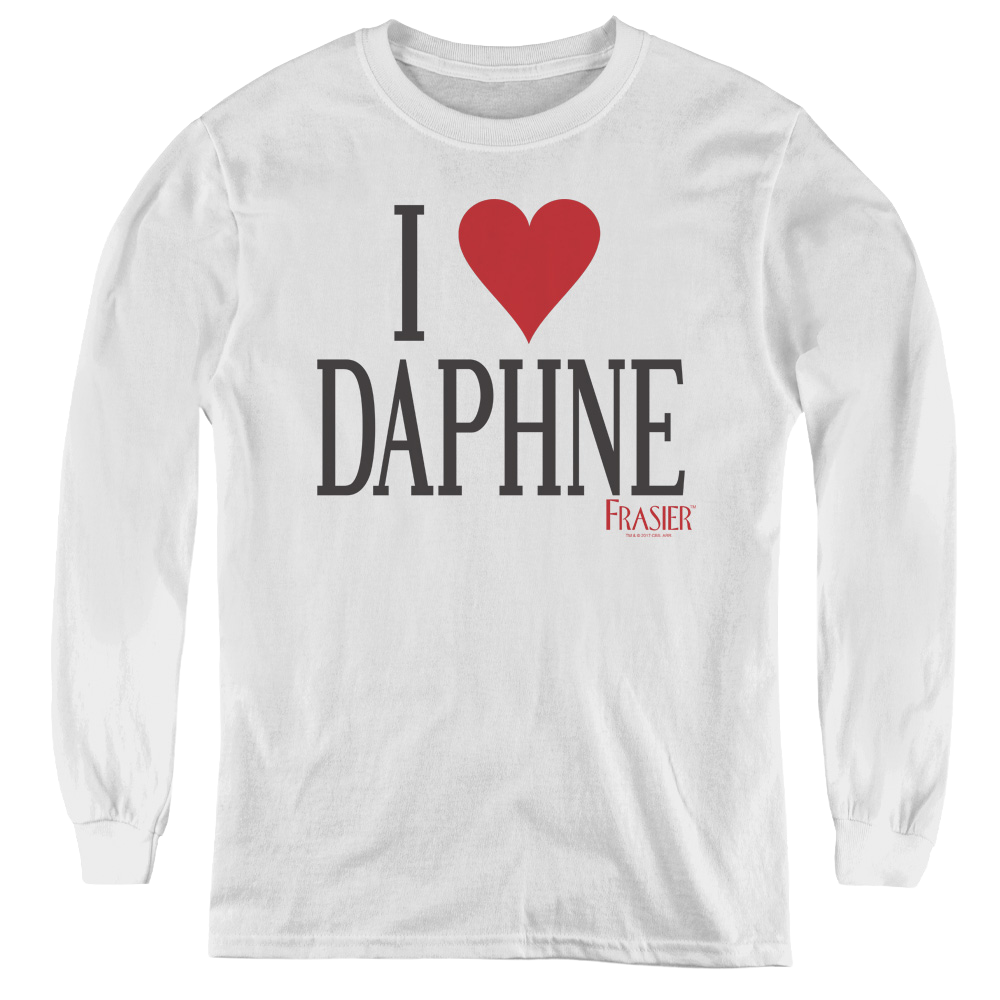 Frasier I Heart Daphne - Youth Long Sleeve T-Shirt Youth Long Sleeve T-Shirt Frasier   