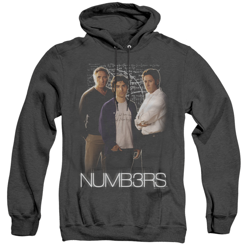 Numbers Equations - Heather Pullover Hoodie Heather Pullover Hoodie Numbers   