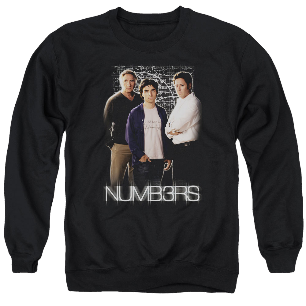 Numbers Equations - Men's Crewneck Sweatshirt Men's Crewneck Sweatshirt Numbers   