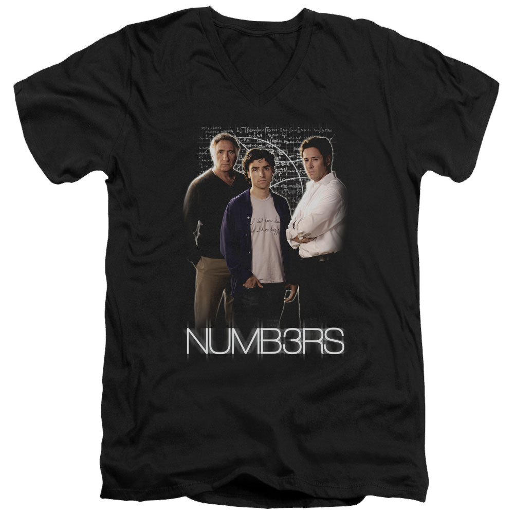 Numbers Equations - Men's V-Neck T-Shirt Men's V-Neck T-Shirt Numbers   