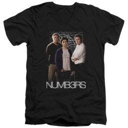 Numbers Equations - Men's V-Neck T-Shirt Men's V-Neck T-Shirt Numbers   
