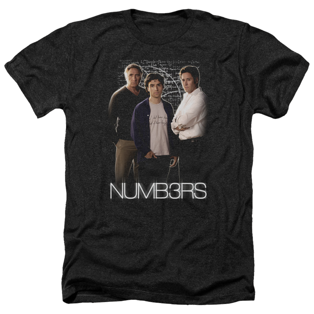 Numbers Equations - Men's Heather T-Shirt Men's Heather T-Shirt Numbers   