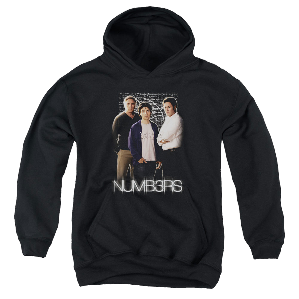 Numbers Equations - Youth Hoodie Youth Hoodie (Ages 8-12) Numbers   