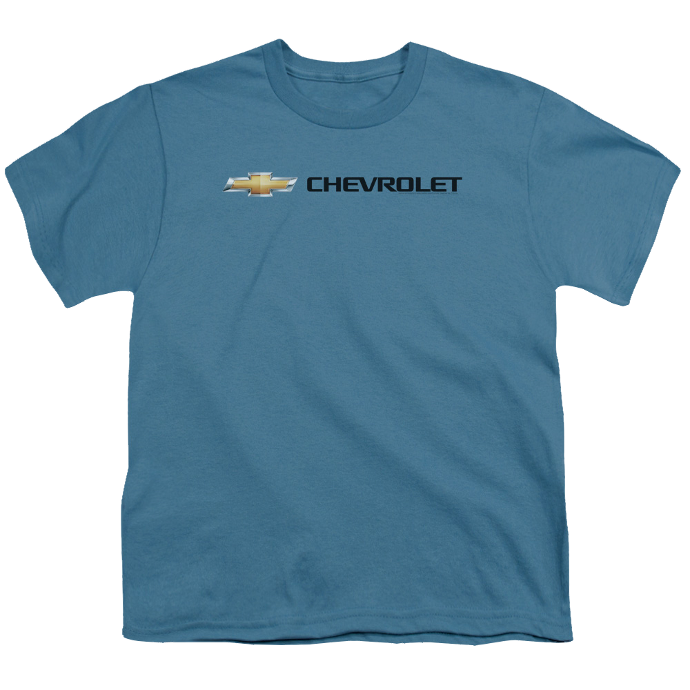 Chevrolet Chevy Bowtie Wide Front - Youth T-Shirt (Ages 8-12) Youth T-Shirt (Ages 8-12) Chevrolet   