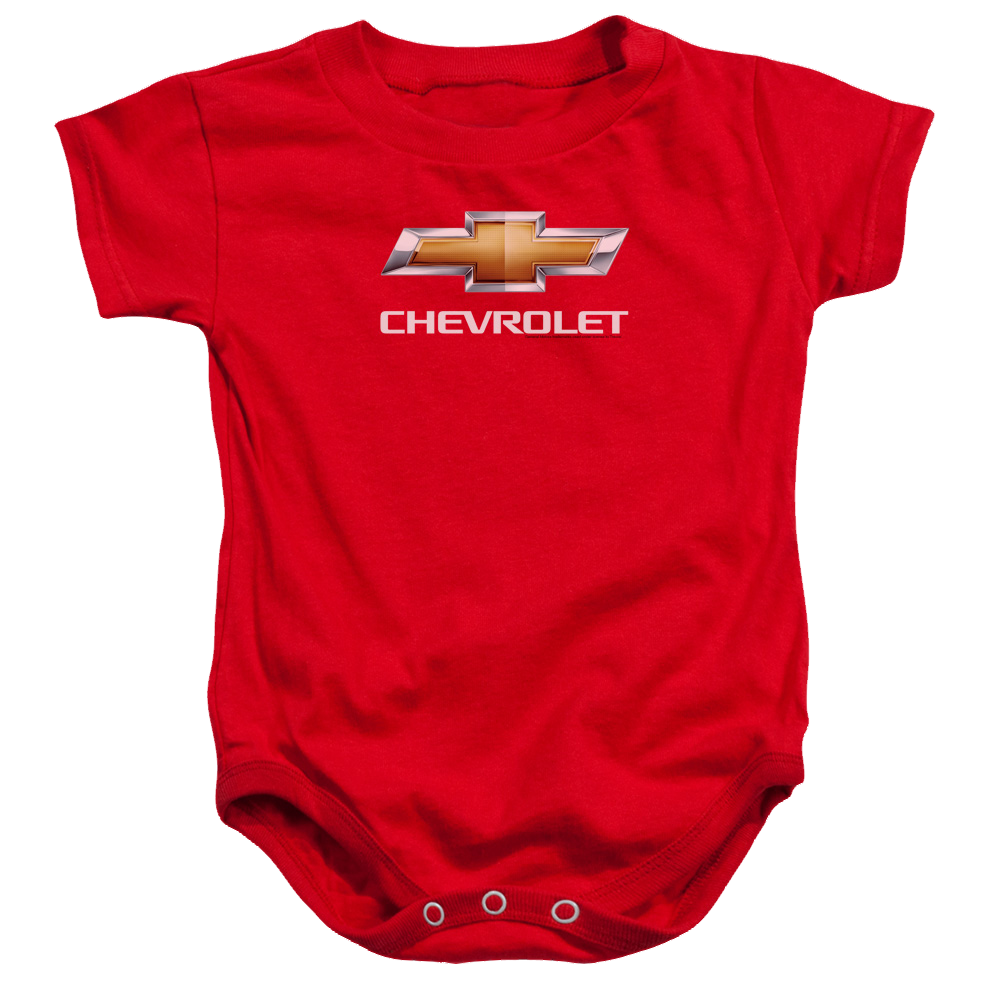 Chevrolet Chevy Bowtie Stacked - Baby Bodysuit Baby Bodysuit Chevrolet   