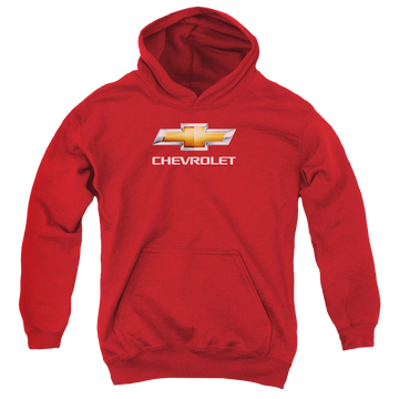 Chevrolet Chevy Bowtie Stacked - Youth Hoodie (Ages 8-12) Youth Hoodie (Ages 8-12) Chevrolet   