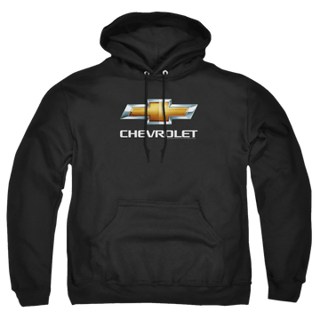 Chevrolet Chevy Bowtie Stacked - Pullover Hoodie Pullover Hoodie Chevrolet   