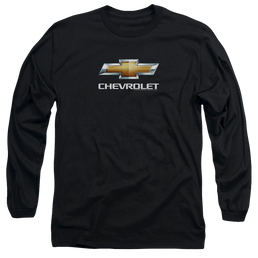 Chevrolet Chevy Bowtie Stacked - Men's Long Sleeve T-Shirt Men's Long Sleeve T-Shirt Chevrolet   