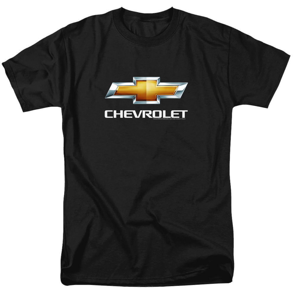 Chevrolet Chevy Bowtie Stacked - Men's Regular Fit T-Shirt Men's Regular Fit T-Shirt Chevrolet   