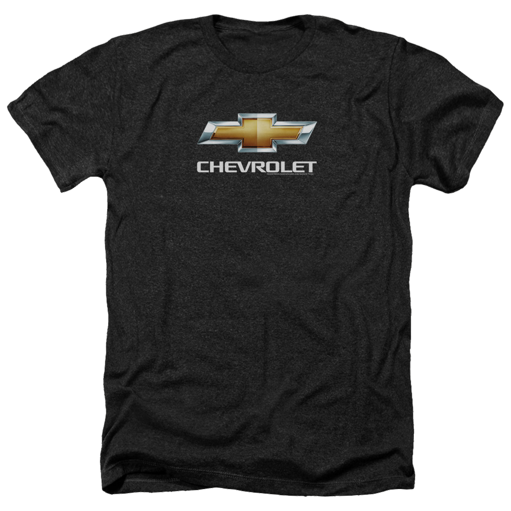 Chevrolet Chevy Bowtie Stacked - Men's Heather T-Shirt Men's Heather T-Shirt Chevrolet   