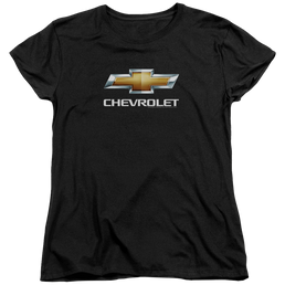Chevrolet Chevy Bowtie Stacked - Women's T-Shirt Women's T-Shirt Chevrolet   