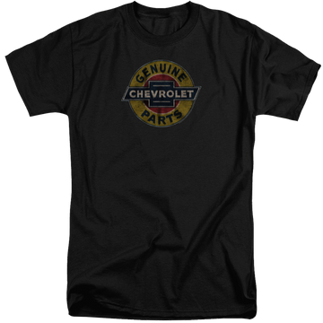 Chevrolet Genuine Chevy Parts Distressed Sign - Men's Tall Fit T-Shirt Men's Tall Fit T-Shirt Chevrolet   