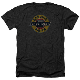 Chevrolet Genuine Chevy Parts Distressed Sign - Men's Heather T-Shirt Men's Heather T-Shirt Chevrolet   