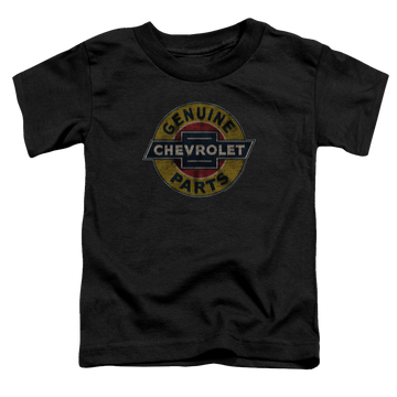 Chevrolet Genuine Chevy Parts Distressed Sign - Toddler T-Shirt Toddler T-Shirt Chevrolet   