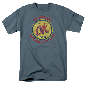 Chevrolet Chevy Ok Used Cars - Men's Regular Fit T-Shirt Men's Regular Fit T-Shirt Chevrolet   