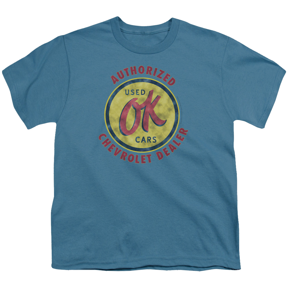 Chevrolet Chevy Ok Used Cars - Youth T-Shirt (Ages 8-12) Youth T-Shirt (Ages 8-12) Chevrolet   