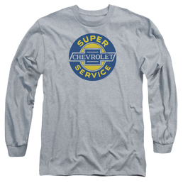 Chevrolet Chevy Super Service - Men's Long Sleeve T-Shirt Men's Long Sleeve T-Shirt Chevrolet   