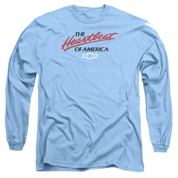Chevrolet Heartbeat Of America - Men's Long Sleeve T-Shirt Men's Long Sleeve T-Shirt Chevrolet   