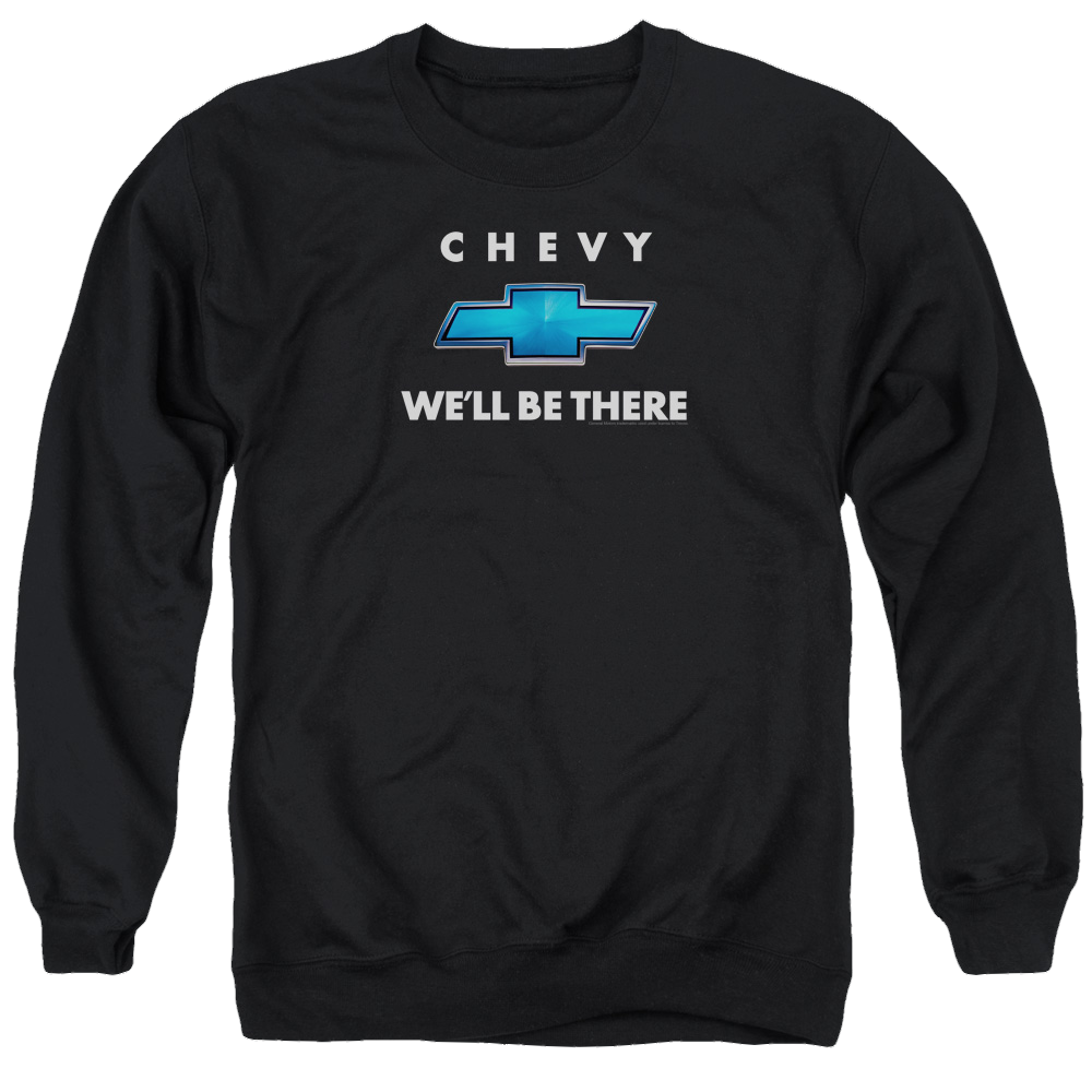 Chevrolet Well Be There - Men's Crewneck Sweatshirt Men's Crewneck Sweatshirt Chevrolet   