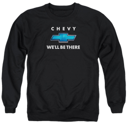 Chevrolet Well Be There - Men's Crewneck Sweatshirt Men's Crewneck Sweatshirt Chevrolet   